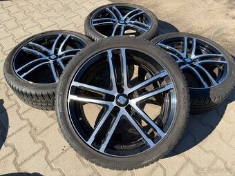 4x al kola 5x100 18 + pneu celoroční 215/45 R18