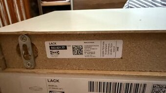IKEA police LACK 30 cm bílá - 1