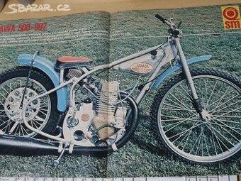 JAWA 500-897 (SEDLO) PLOCHODRÁŽNÍ