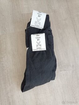 ponožky černé AČR vel 31 celkem 6ks