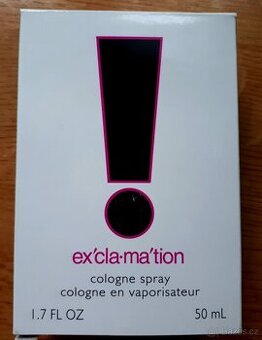 Coty Exclamation kolínská dámská voda 50 ml