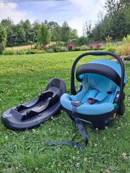 Autosedačka Zopa XM Plus i-Size Bundle, aquatic green včetně