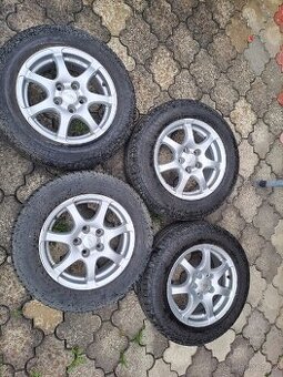 Alu kola 5x112 včetně pneu