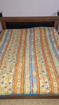 Barevný přehoz Tibex na manželskou postel