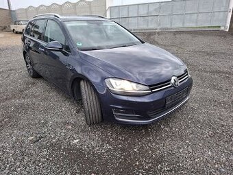 VW GOLF 7  Variant 2.0TDI 110Kw. př.6r.manuál, r.v.2016.led.