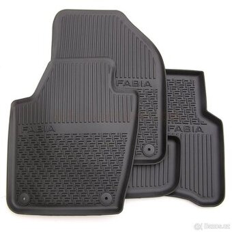 Gumové autokoberce Škoda Fabia III (2014 - 2022) originál