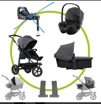 Kočárek TFK mono 2