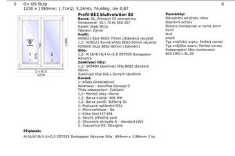 Nová plastová okna s trojsklem