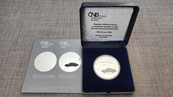 KOMPLETNÍ sada stříbrných mincí ČNB ročník 2023