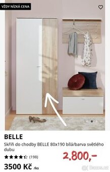 skříň do chodby (šatník/botník/