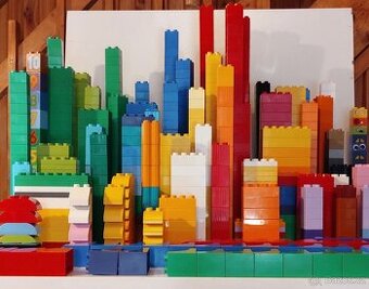 LEGO DUPLO - BIG CASE - kostičky (1.000ks) a desky - 1