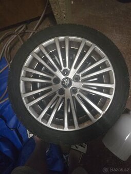 Prodám ALU kola 225/45R17 5x112- Zimní pneu