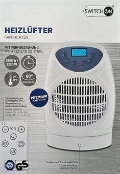 Horkovzdušný ventilátor s dálkovým ovládáním SILVERCREST SHL