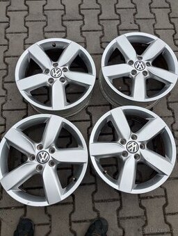 Alu litá kola BORBET 17" ORIGINÁL VOLKSWAGEN,5x112mm