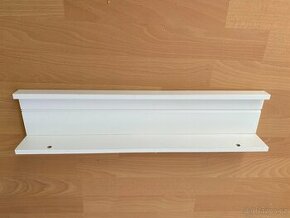 Věšák na obrazy IKEA MOSSLANDA, bílý, 55 cm