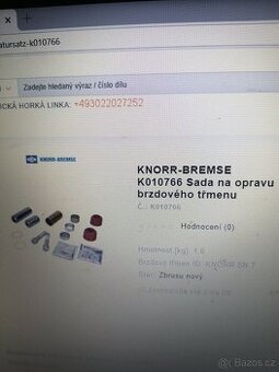 0pravna sada brzd KNORR-BREMSE