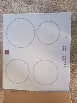 Indukční varná deska bílá