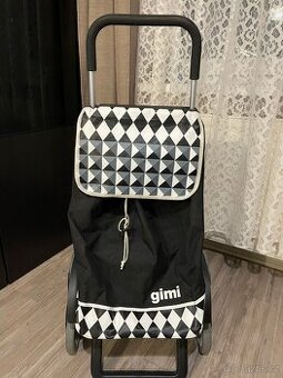 Nákupní taška na kolečkách GIMI Tris Optical 56l černá