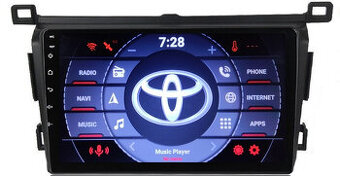 9" Toyota RAV-4 (4gen.) - Android 14 - gps rádio