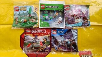 Lego polybagy 30661, 30662, 30663, 30675, 30705