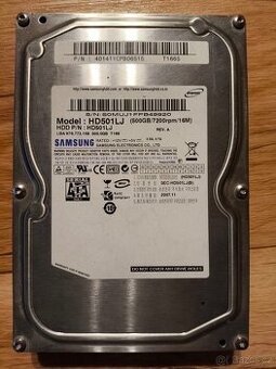 Samsung Spinpoint 500GB, 7200rpm, SATA