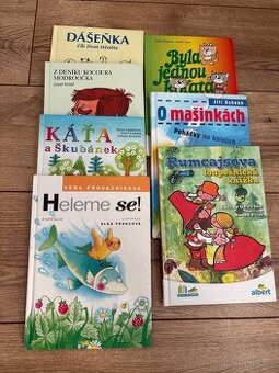 soubor dětských knížek