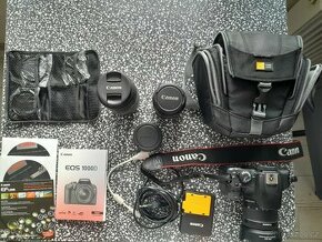 Digitální  zrcadlovka - Canon EOS 1000 D + objektivy