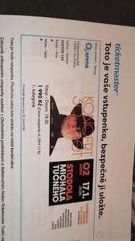 Stodola Michala Tučného VSTUPENKY