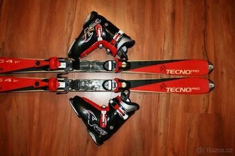 lyže tecno 120 cm , lyžaky head , nordica