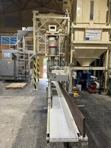 Balicí linka na pytlování sypkých materiálů - pytle 15kg