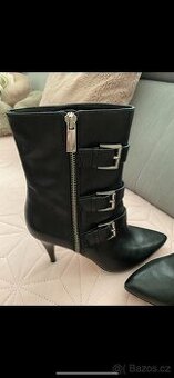 LUXUSNÍ DÁMSKÉ KOŽENÉ BOTY MICHAEL KORS, nové
