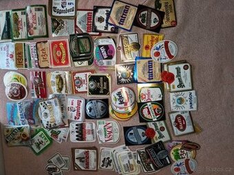 Pivní a limo etikety - sbírka tisíce kusů