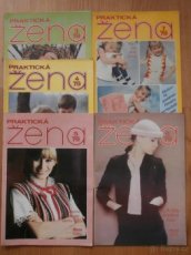 5 x módní časopis PRAKTICKÁ ŽENA. 1979