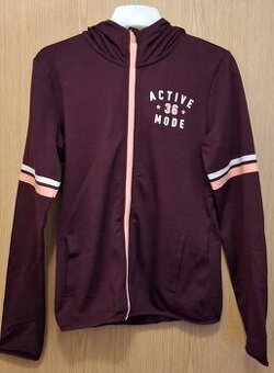 Sportovní tenká dívčí mikina H&M – vel. 146/152