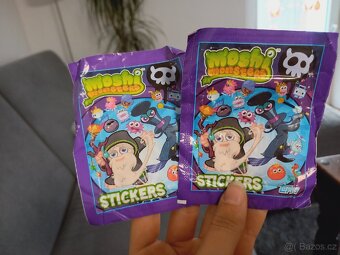 Sberatelske samolepky moshi monsters série 2 rok 2012