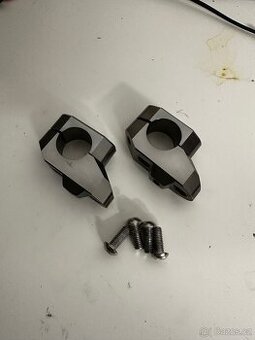 Redukce řídítek, klemy