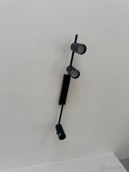 STROPNÍ BODOVÉ SVĚTLO – ČERNÉ, 3× SPOT