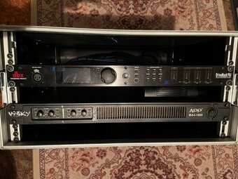 Audio zesilovač_4x 1000W/8 ohm + Procesor