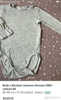 Hezke obleceni kluk - velikost 86/92