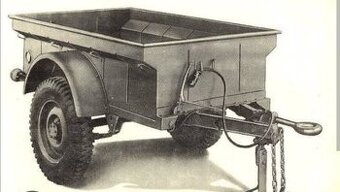 Jeep willys vlek