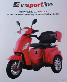 Tříkolový el.vozík