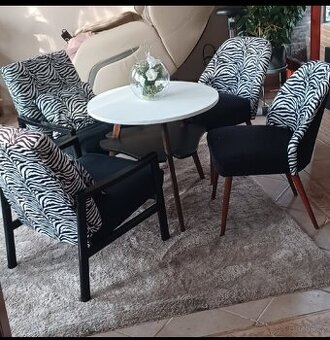 Vintage křesla, židle