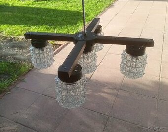 4 ramenný lustr, 5 žárovek