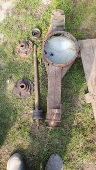 Multicar M22 zadní náprava