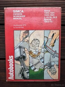SIMCA 1300 1500 1301 1501 originální montážní manual servis