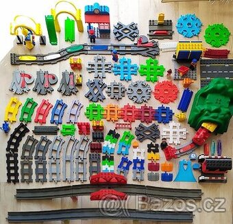 Doplňte si DUPLO KOLEJE,dílky, vagóny,loko, nádraží i po 1ks