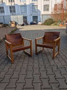 Retro křesla Safari (pár)