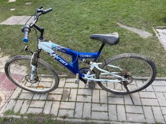 Jízdní kolo modré