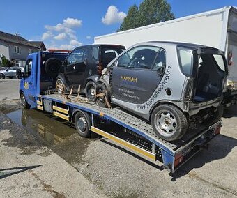 Bazar dílů na Smart Fortwo 450 rok 98-07