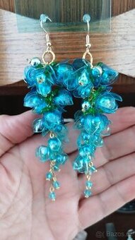 Náušnice z pet lahví  bižuterie